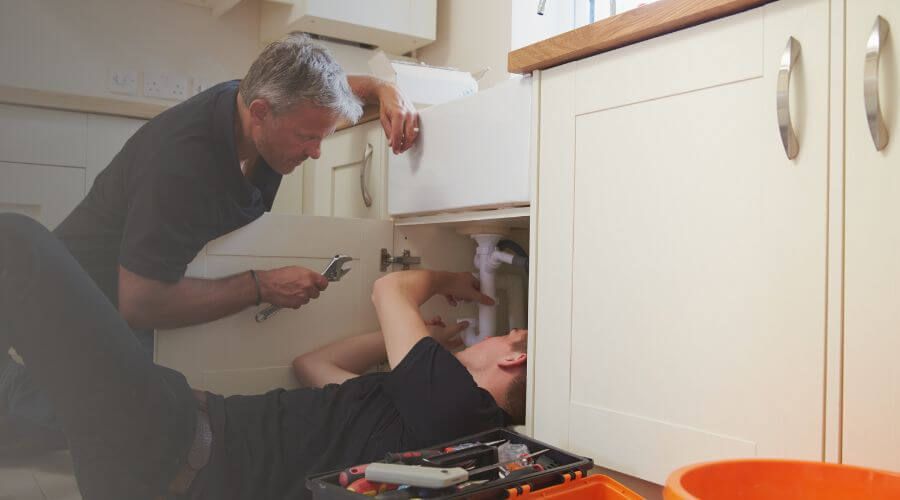 Professional burst pipe repair services in Brookesmith, TX
